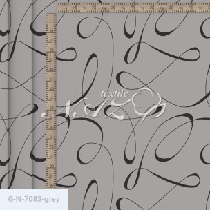 Ткань для постельного белья Голд Euro N-7083-grey_9410