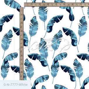 Ткань для постельного белья Голд Euro N-7777-White_71354