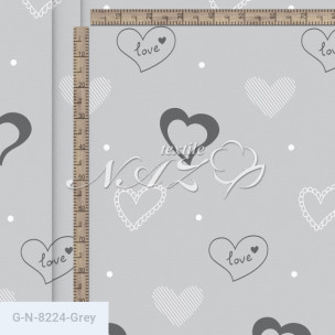 Ткань для постельного белья Голд Euro N-8224-Grey_71843