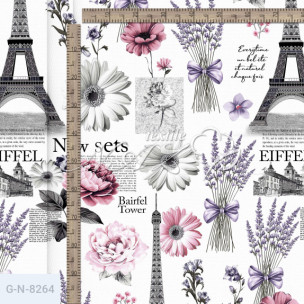 Ткань для постельного белья Голд Euro N-8264_71868