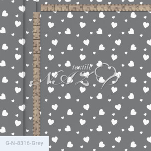 Ткань для постельного белья Голд Euro N-8316-Grey_72021