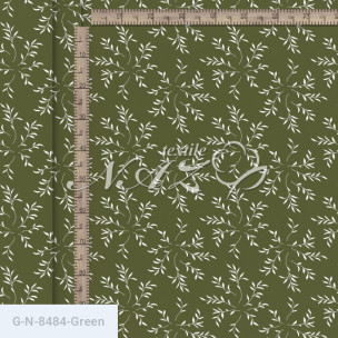 Ткань для постельного белья Голд Euro N-8484-Green_72736