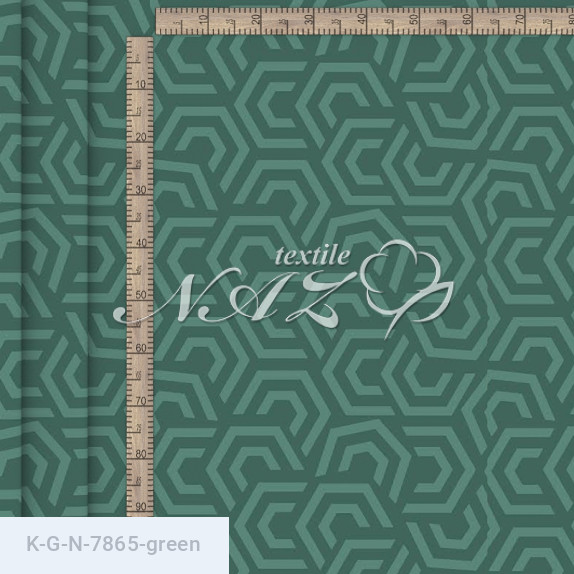 Комплект постільної білизни Gold N-7865-green - фото 2