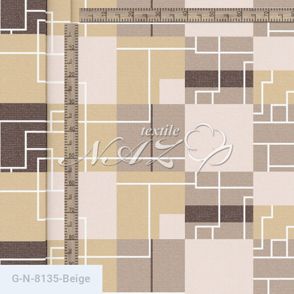 Тканина для постільної білизни Голд Euro N-8135-Beige - фото 2