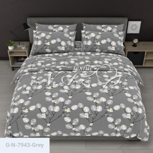 Ткань для постельного белья Голд Euro N-7943-Grey_71381