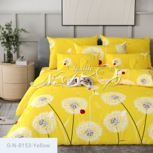 Ткань для постельного белья Голд Euro N-8153-Yellow_71774