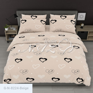 Ткань для постельного белья Голд Euro N-8224-Beige_71842