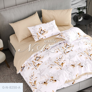 Ткань для постельного белья Голд Euro N-8250-A_71870