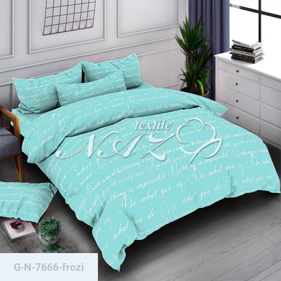 Тканина для постільної білизни Голд N-7666-frozi - фото 3