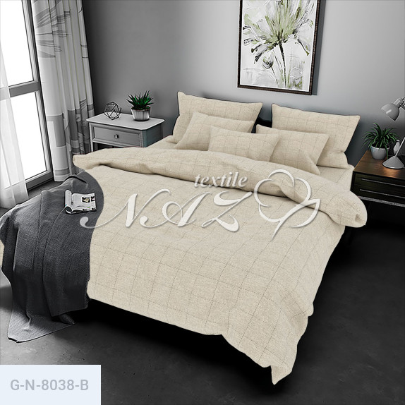 Тканина для постільної білизни Голд Euro N-8038-B - фото 3