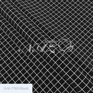 Ткань для постельного белья Голд Euro N-7765-Black_70030