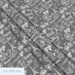 Ткань для постельного белья Голд Euro N-7888-grey_69873