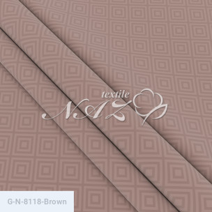 Тканина для постільної білизни Голд Euro N-8118-Brown_70999