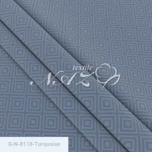 Тканина для постільної білизни Голд Euro N-8118-Turquoise_71002