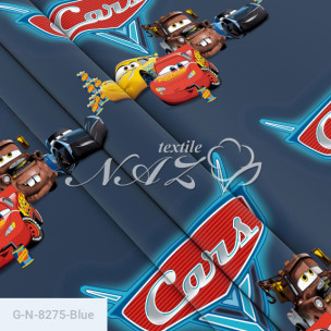 Ткань для постельного белья Голд Euro N-8275-Blue_71941