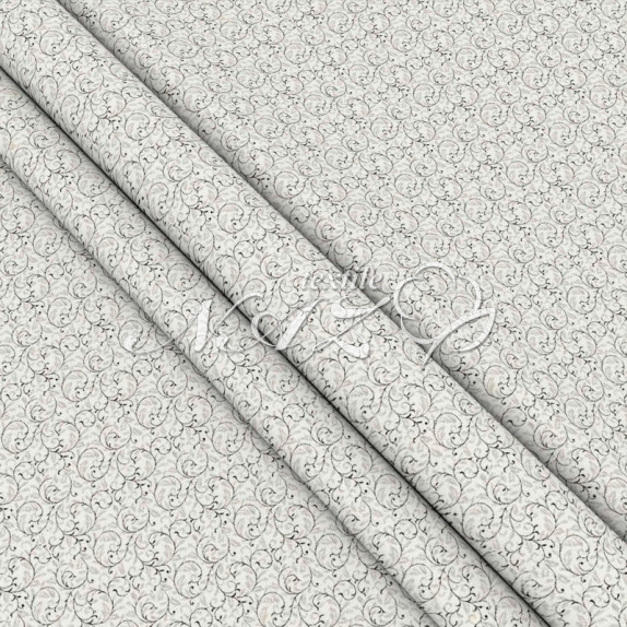 Ткань с завитками