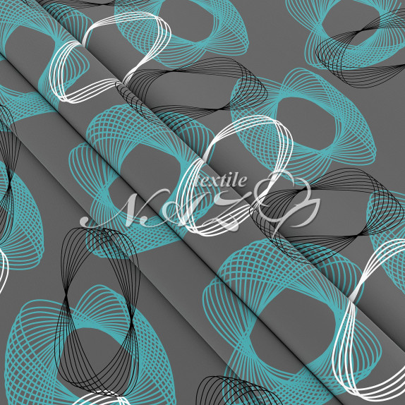 Ткань с абстракцией