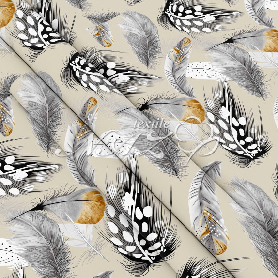 Ткань с пером