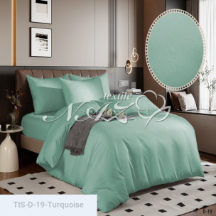 Ткань тисненая D-19-Turquoise_71638