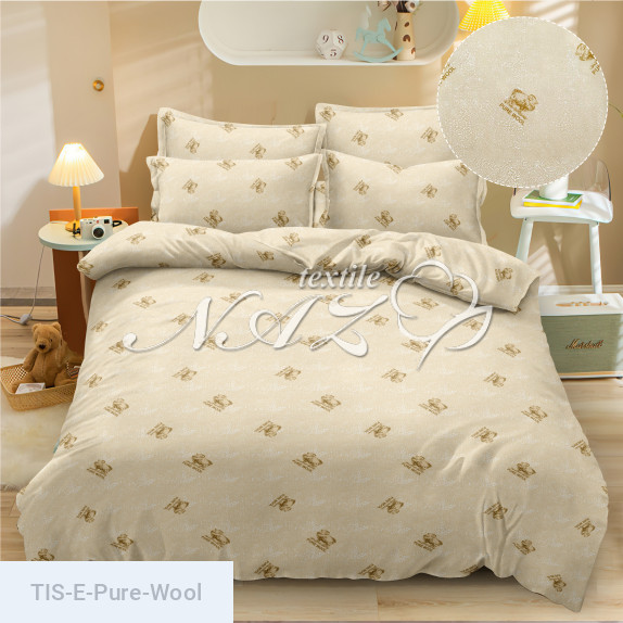 Тканина тиснена E-Pure-Wool - фото 1