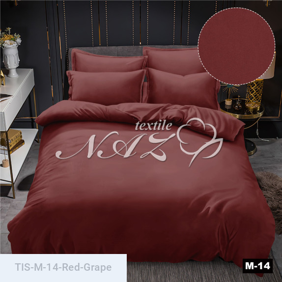 Тканина тиснена M-14-Red-Grape - фото 1