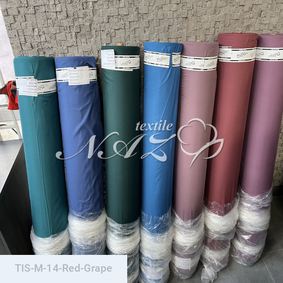 Тканина тиснена M-14-Red-Grape - фото 3