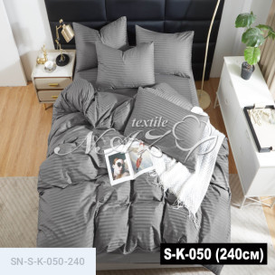 Ткань для постельного белья страйп сатин 240-1 см S-K-050-T_72352