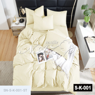 Ткань для постельного белья страйп сатин 220 см S-K-001-ST_71322