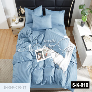 Ткань для постельного белья страйп сатин 220 см S-K-010-ST_71612