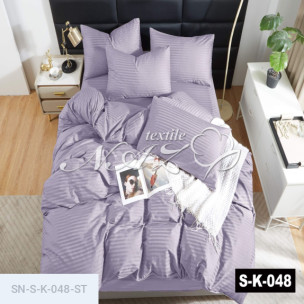 Ткань для постельного белья страйп сатин 220 см S-K-048-ST_71771