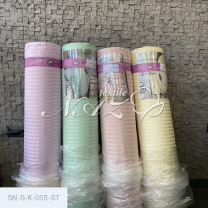 Ткань для постельного белья страйп сатин 220 см S-K-005-ST_71324