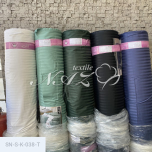 Ткань для постельного белья страйп сатин 220 см S-K-038-T_9780