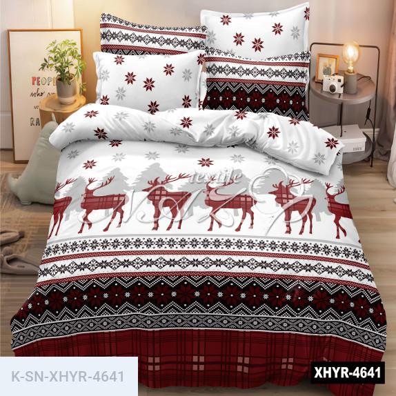 Комплект постільної білизни Satin XHYR-4641 - фото 1