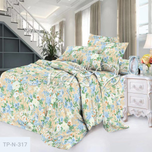 Ткань для пухо-перьевых изделий Тик 120 гр (100% полиэстер) N-317_12548