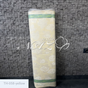 Ткань для пухо-перьевых изделий Тик 140 гр (100% хлопок) 058-yellow_216