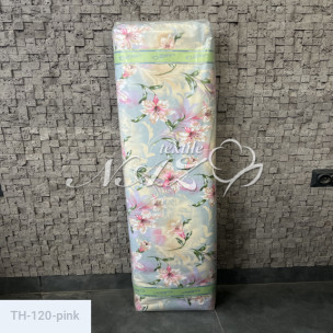 Ткань для пухо-перьевых изделий Тик 140 гр (100% хлопок) 120-pink_2408