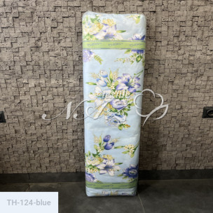 Ткань для пухо-перьевых изделий Тик 140 гр (100% хлопок) 124-blue_71220