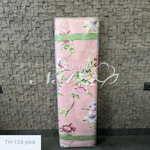 Ткань для пухо-перьевых изделий Тик 140 гр (100% хлопок) 124-pink_71221