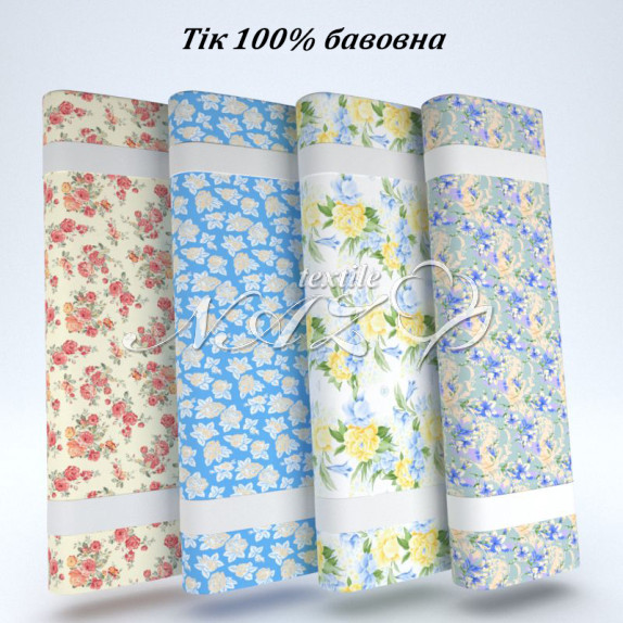 Ткань для наперников Тик 100% хлопок