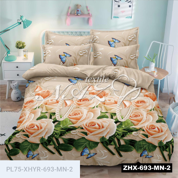 Тканина для постільної білизни полиестер XHYR-693-MN-2 - фото 1